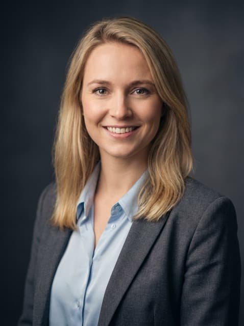 Soft pastel blouse, neutral jacket - Soft gradient charcoal